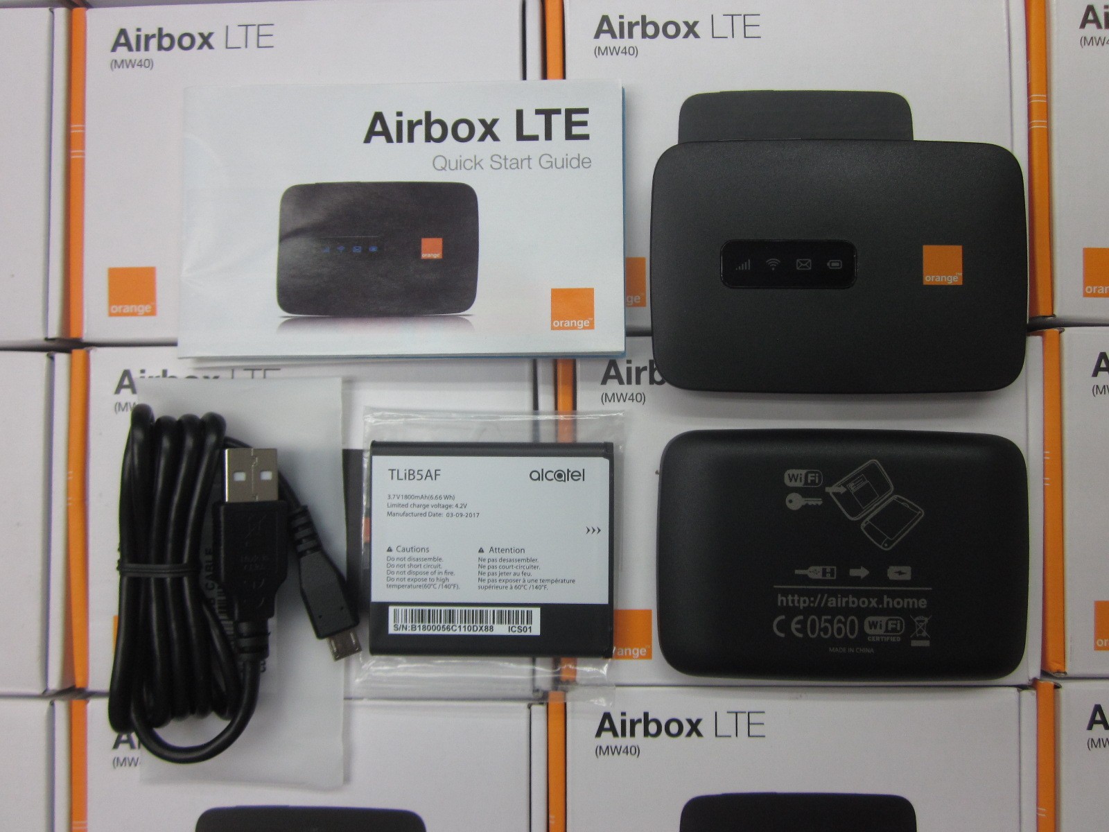 Orange Alcatel MW40V LTE MiFi Modem Router